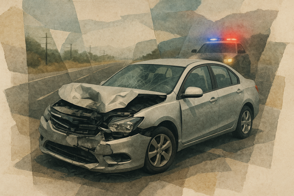 Deadly Crash on Green Hill Drive in Newhall Area