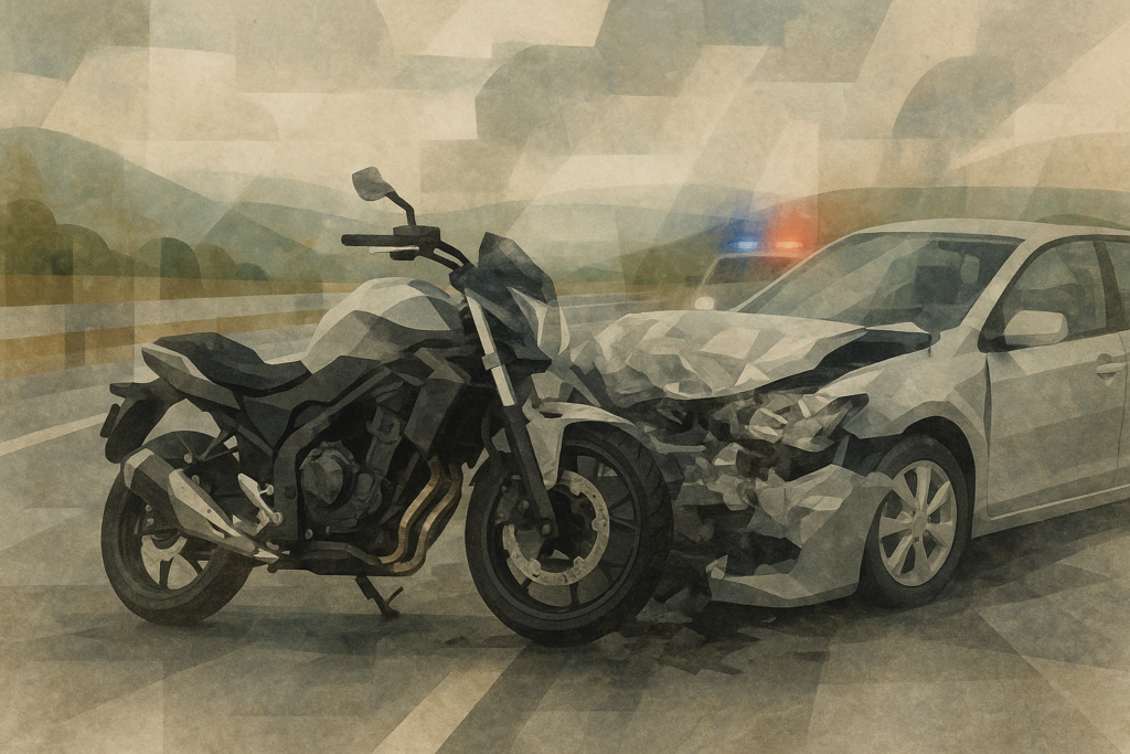 One Dead in Motorcycle-Vehicle Crash on Eastbound SR46 in Templeton Area