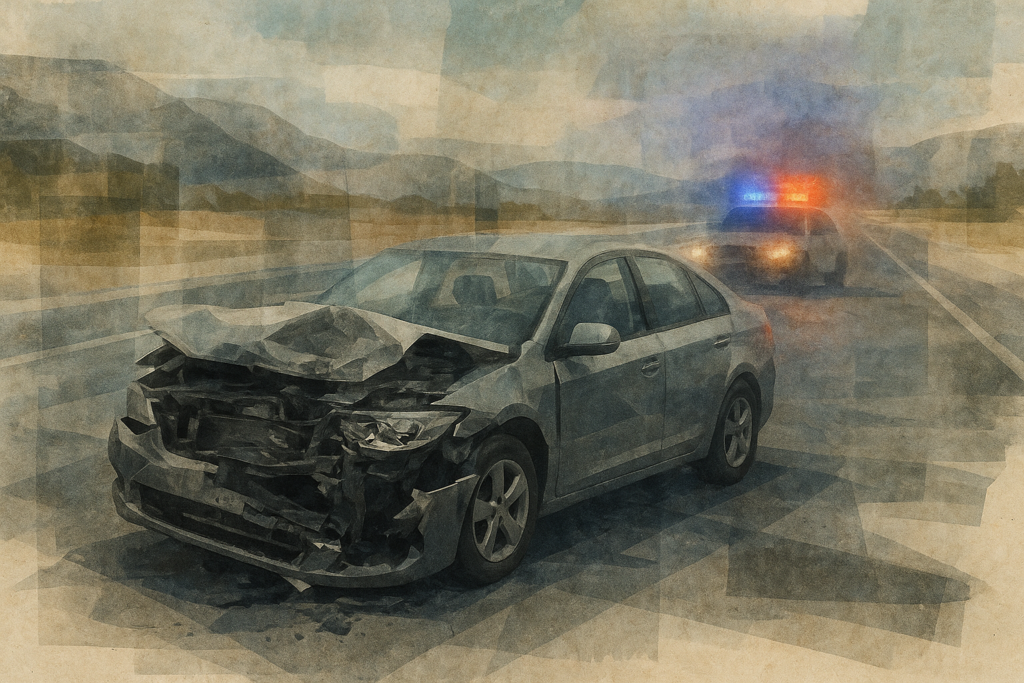 One Dead in Rollover Crash on I-10 East in Indio Area