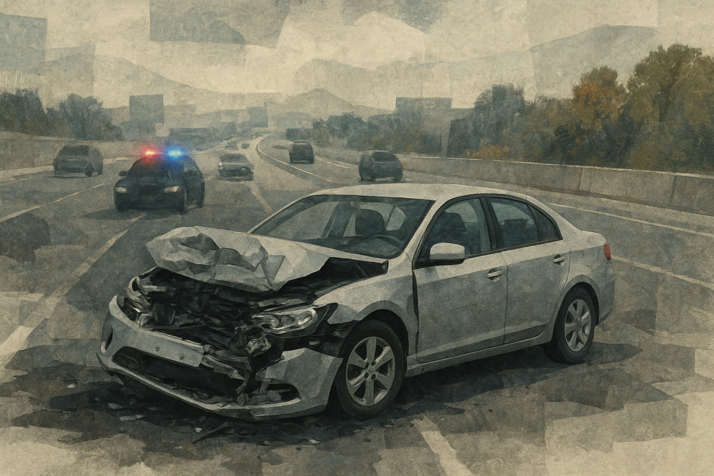 One Dead in Solo Vehicle Rollover on SR139 in Susanville Area